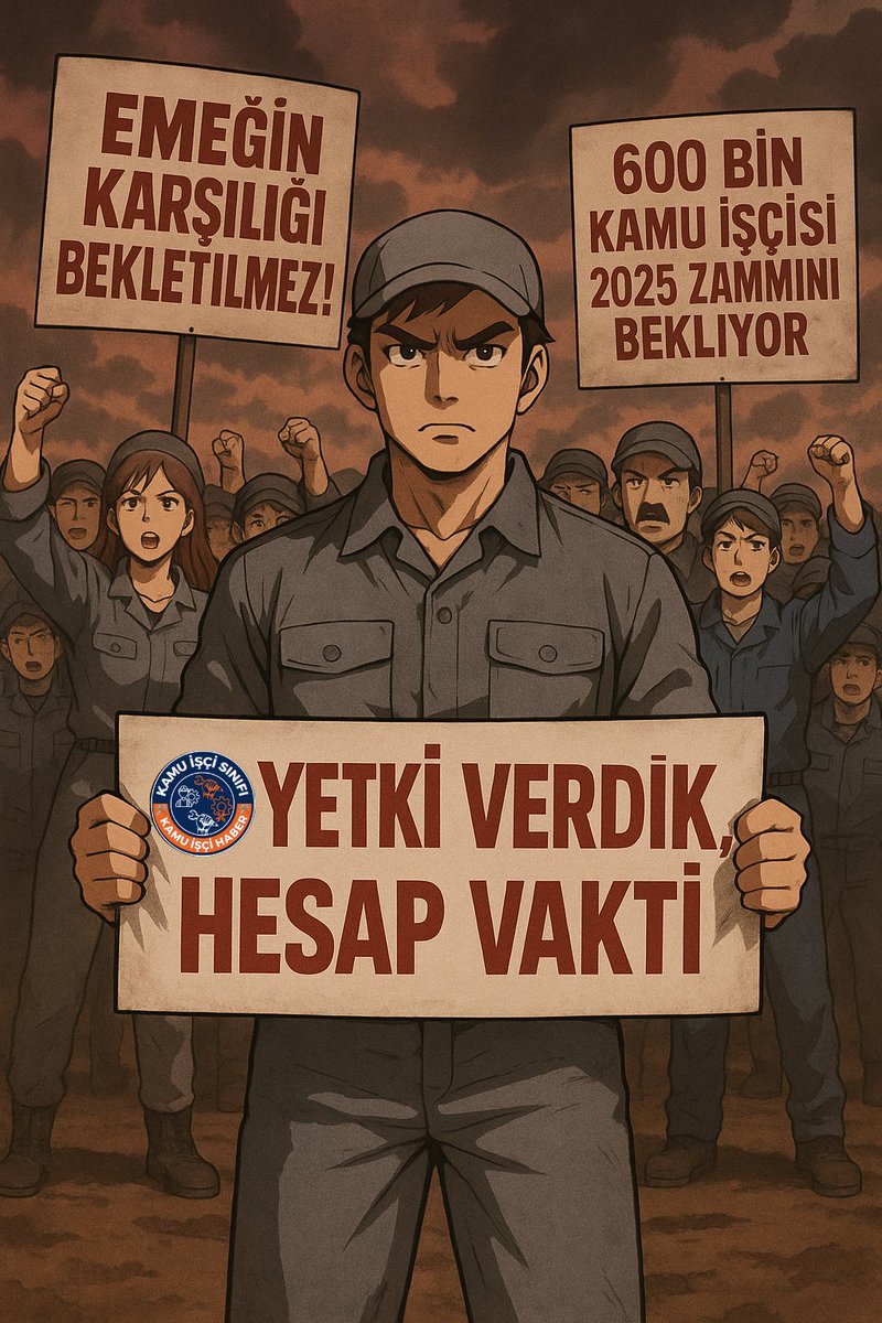 TÜRKAN 🍀🌜🐞🦋🍁 (@_ilkdordun) on Twitter photo 🎯 Hedef belli: Adaletli bir ücret!
600 bin kamu işçisi emeğinin karşılığını istiyor.
🛑 Oyalama değil, çözüm!
✍️ Toplu sözleşme masaya gelsin, imzalansın!
YETKİVERDİKHESAPVAKTİ !
<a href="/hakiskonf/">HAKİŞ KONFEDERASYONU</a>
<a href="/turkiskonf/">TÜRK-İŞ</a>
<a href="/4dkamu/">4-D KAMU İŞÇİLERİ</a>
<a href="/KamuIsciHaber/">KAMU İŞÇİ HABER</a>
<a href="/kamuscihaber/">Kamu İşçi haber 🇹🇷</a> <a href="/kamuderne/">4-D Kamu işçileri</a>
<a href="/KarayollarP/">Karayolları İşçi Çalışanları Platformu ®️🌐</a> 🎯 Hedef belli: Adaletli bir ücret!
600 bin kamu işçisi emeğinin karşılığını istiyor.
🛑 Oyalama değil, çözüm!
✍️ Toplu sözleşme masaya gelsin, imzalansın!
YETKİVERDİKHESAPVAKTİ !
<a href="/hakiskonf/">HAKİŞ KONFEDERASYONU</a>
<a href="/turkiskonf/">TÜRK-İŞ</a>
<a href="/4dkamu/">4-D KAMU İŞÇİLERİ</a>
<a href="/KamuIsciHaber/">KAMU İŞÇİ HABER</a>
<a href="/kamuscihaber/">Kamu İşçi haber 🇹🇷</a> <a href="/kamuderne/">4-D Kamu işçileri</a>
<a href="/KarayollarP/">Karayolları İşçi Çalışanları Platformu ®️🌐</a>