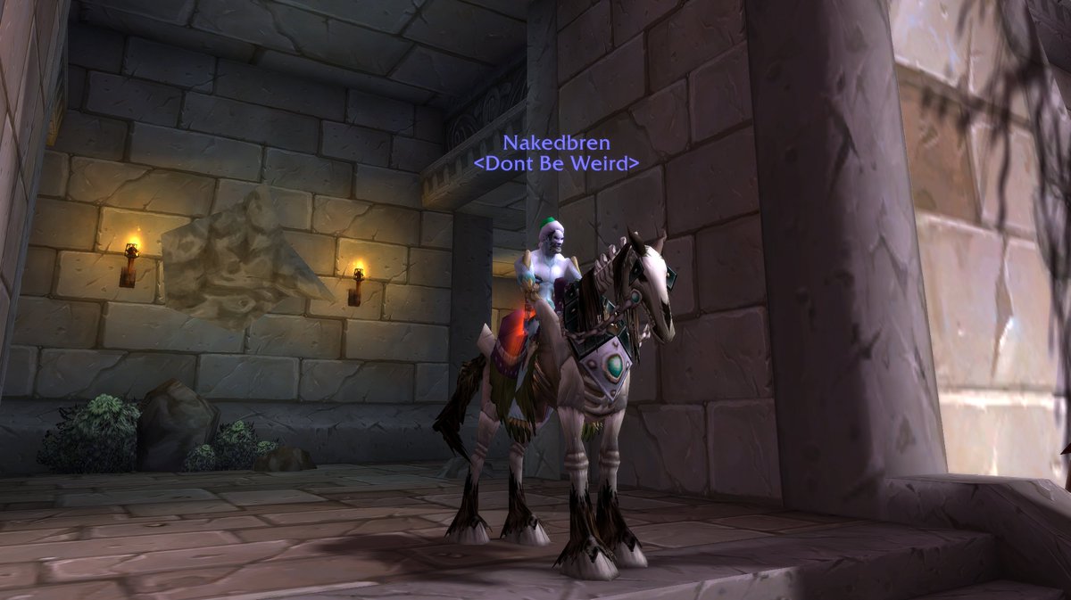 BP_Oil_Chill's tweet image. Got my mount. Still no pants. Feeling fast, feeling fragile.

#WoWClassic #HardcoreWoW #NakedRun