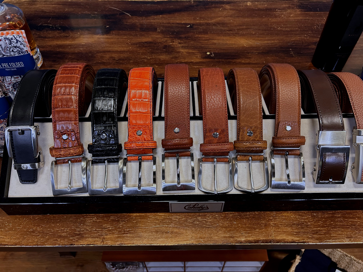 The buckle, leather, and fit just for you!