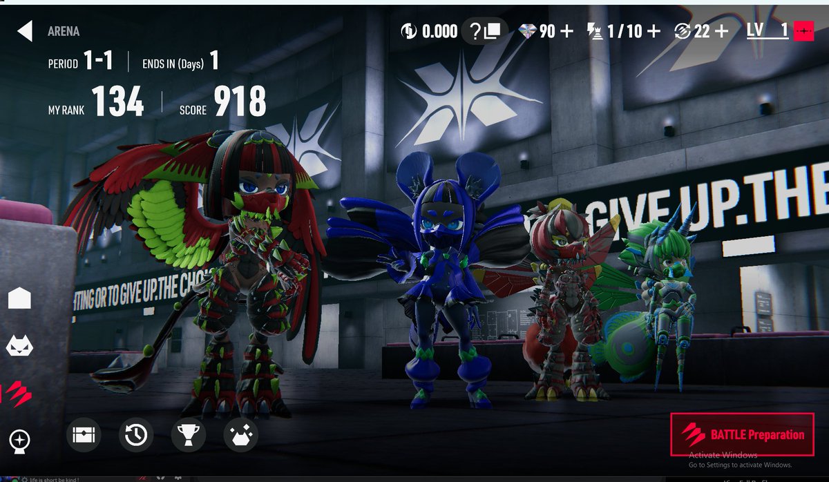 only 1 day left for Arena Ranking can't wait for see who are the top 20 players 🔥🔥

#TOKYOBEAST