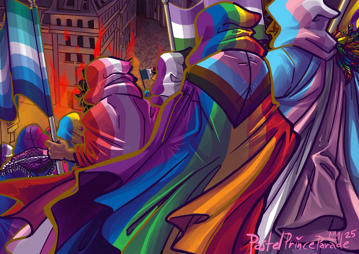 das_uberchicken's tweet photo. #pride #myart preview of my pride print :3c https://t.co/LrwpWAtOqU