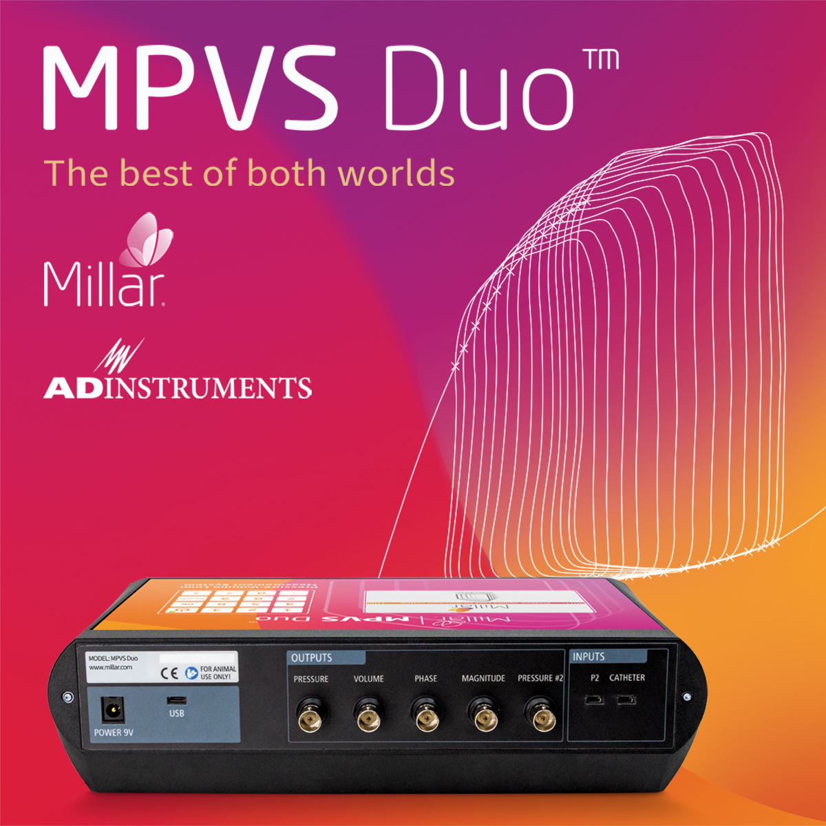 Millar, Inc. (@millarinsights) on Twitter photo Comprehensive data leads to more powerful insights. That’s why Millar is at the forefront of cardiovascular research, supporting leading efforts worldwide with innovative instrumentation like the MPVS Duo™.
Learn more about it today! bit.ly/3Qk1iWz | <a href="/ADInstruments/">ADInstruments</a> Comprehensive data leads to more powerful insights. That’s why Millar is at the forefront of cardiovascular research, supporting leading efforts worldwide with innovative instrumentation like the MPVS Duo™.
Learn more about it today! bit.ly/3Qk1iWz | <a href="/ADInstruments/">ADInstruments</a>