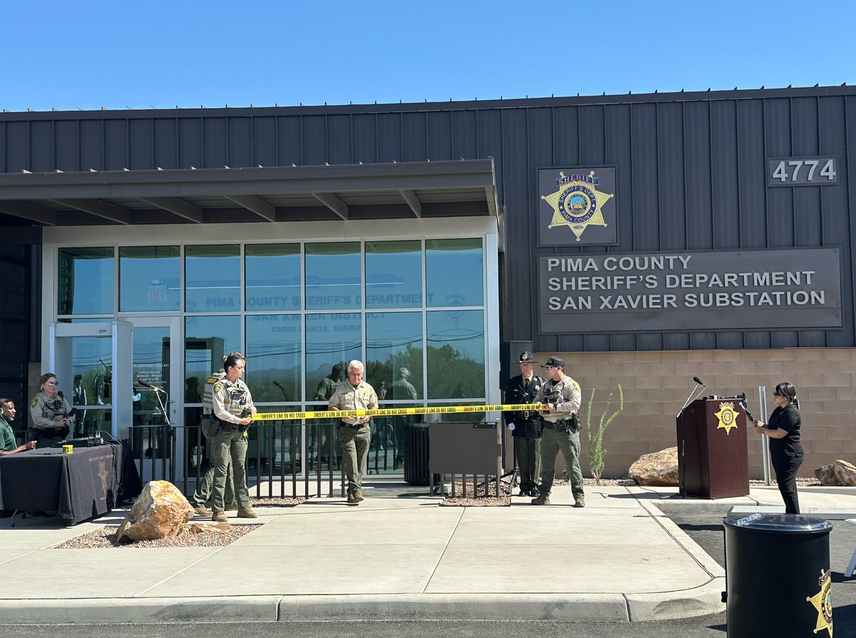 The Pima County Sheriff's Department San Xavier Substation was a great project to work on. Proud to be a part of building the facilities that serve our first responders and law enforcement officers who do so much to keep our communities safe! 
#constructionlife #thelloydway