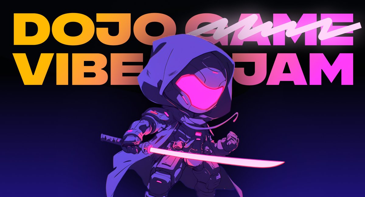 Dojo looking good here.

Things are heating up 80 builders on the board and climbing you don't want to be the only one sidelined for the vibe jam. 

Modders, builders, dreamers you'll all have a lane. Tracks and prize pools will be announced tomorrow.