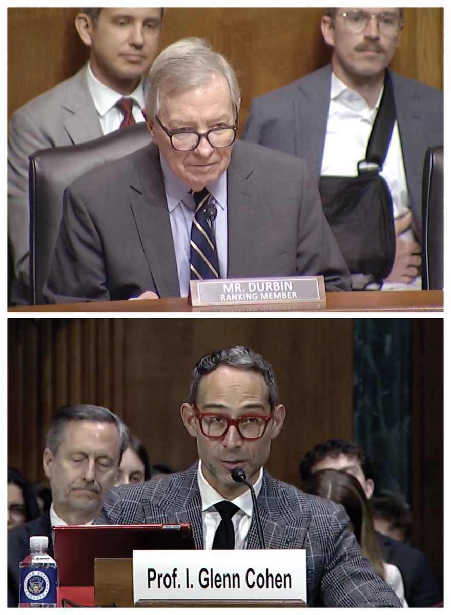 Petrie-Flom Center (@petrieflom) on Twitter photo PFC’s Faculty Director <a href="/CohenProf/">I. Glenn Cohen</a> testified today before the full U.S. Senate Committee on the Judiciary about the privacy and national security implications of the 23andMe bankruptcy. Watch his testimony here: judiciary.senate.gov/committee-acti… PFC’s Faculty Director <a href="/CohenProf/">I. Glenn Cohen</a> testified today before the full U.S. Senate Committee on the Judiciary about the privacy and national security implications of the 23andMe bankruptcy. Watch his testimony here: judiciary.senate.gov/committee-acti…
