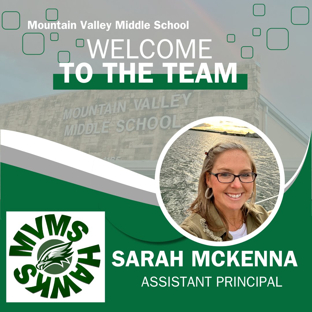 Mountain Valley Middle School (@mvms_thehawkway) on Twitter photo Welcome to Mountain Valley Middle School! 💚💛 Go HAWKS!!!! #TheHawkWay <a href="/PrincipalHigby/">Alex Higby</a> @cisdMiddle <a href="/MtValleyMcKenna/">Sarah McKenna</a> <a href="/MtValleyZach/">Keely Zach</a> <a href="/mvms_athletics/">MVMS Boys Athletics</a> <a href="/girls_mvms/">MVMS Girls Athletics</a> Welcome to Mountain Valley Middle School! 💚💛 Go HAWKS!!!! #TheHawkWay <a href="/PrincipalHigby/">Alex Higby</a> @cisdMiddle <a href="/MtValleyMcKenna/">Sarah McKenna</a> <a href="/MtValleyZach/">Keely Zach</a> <a href="/mvms_athletics/">MVMS Boys Athletics</a> <a href="/girls_mvms/">MVMS Girls Athletics</a>