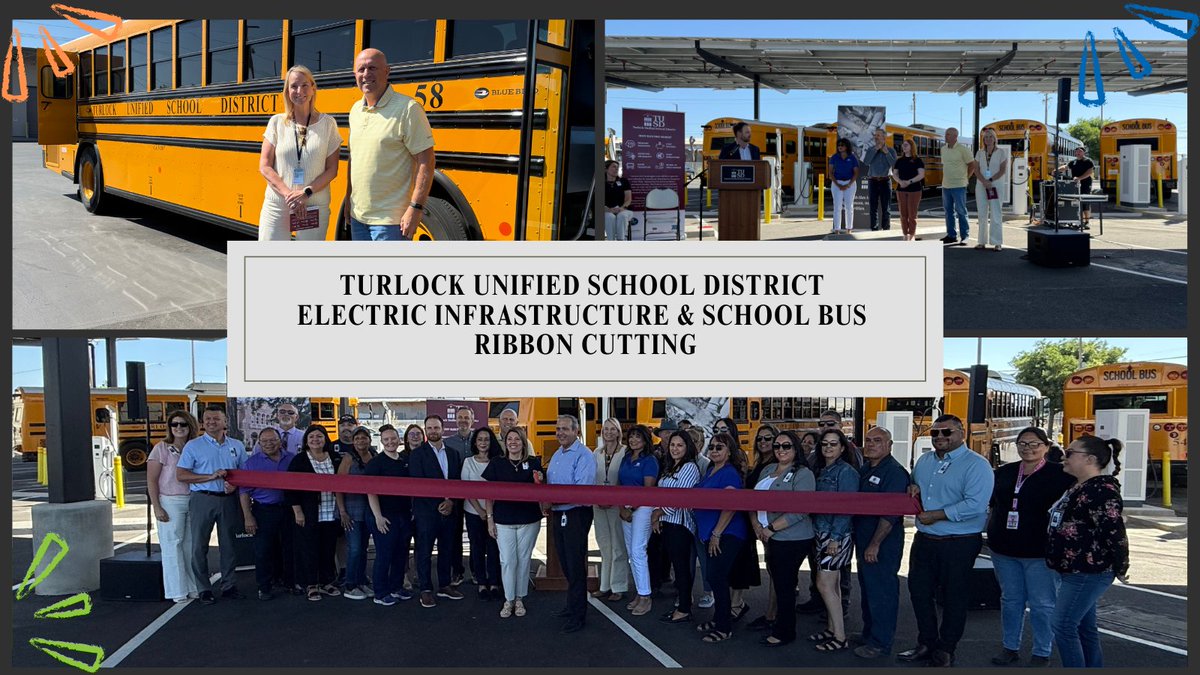 Valley Air District (@valleyair) on Twitter photo District staff joined <a href="/vitodistrict2/">Vito Chiesa</a> and <a href="/TurlockUSD/">Turlock USD</a> for the celebration at the Turlock Unified School District’s Electric Infrastructure & School Bus Ribbon Cutting! Exciting steps toward a cleaner, healthier future for our students and communities. District staff joined <a href="/vitodistrict2/">Vito Chiesa</a> and <a href="/TurlockUSD/">Turlock USD</a> for the celebration at the Turlock Unified School District’s Electric Infrastructure & School Bus Ribbon Cutting! Exciting steps toward a cleaner, healthier future for our students and communities.
