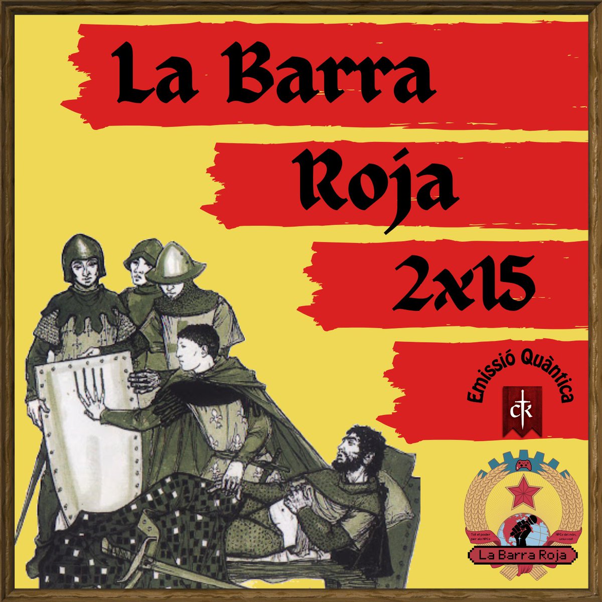 ⚒🎮Camarades! ⚒

📣 ESCOLTEU EL NOU EPISODI 📣

2x15 - EMISSIÓ QUÀNTICA: Crusader Kings II; Expedition 33; Sable; Despelote

🟠 Ivoox: tinyurl.com/LBRIvoox
🟢 Spotify: tinyurl.com/LBRSpotify
🔴 Youtube: tinyurl.com/LBRUtube
🔵 Apple: tinyurl.com/LBRApple
