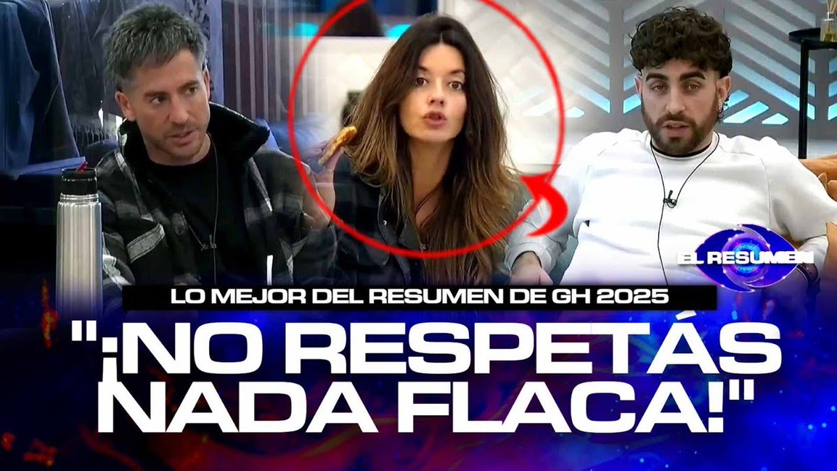 "¡NO RESPETÁS NADA FLACA!": 
Devi y Eugenia DESTROZAN A SELVA tras la FUERTE PELEA entre su grupo #GranHermano

🔴VIDEO ESTRENO: youtu.be/POU328LUUdI