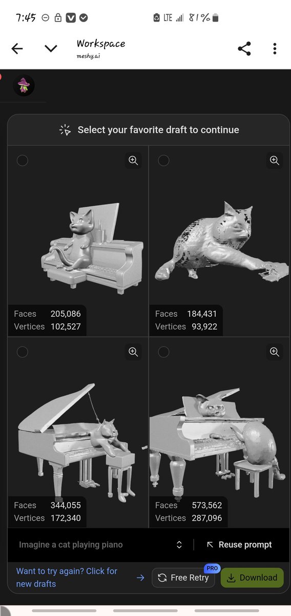gihmhell's tweet photo. Creating 3D objects from text and images with Meshy AI is a game-changer.... Bringing ideas to life in 3D has never been easier. #ALX_AiSK @alx_africa https://t.co/RKCy3gmGu6