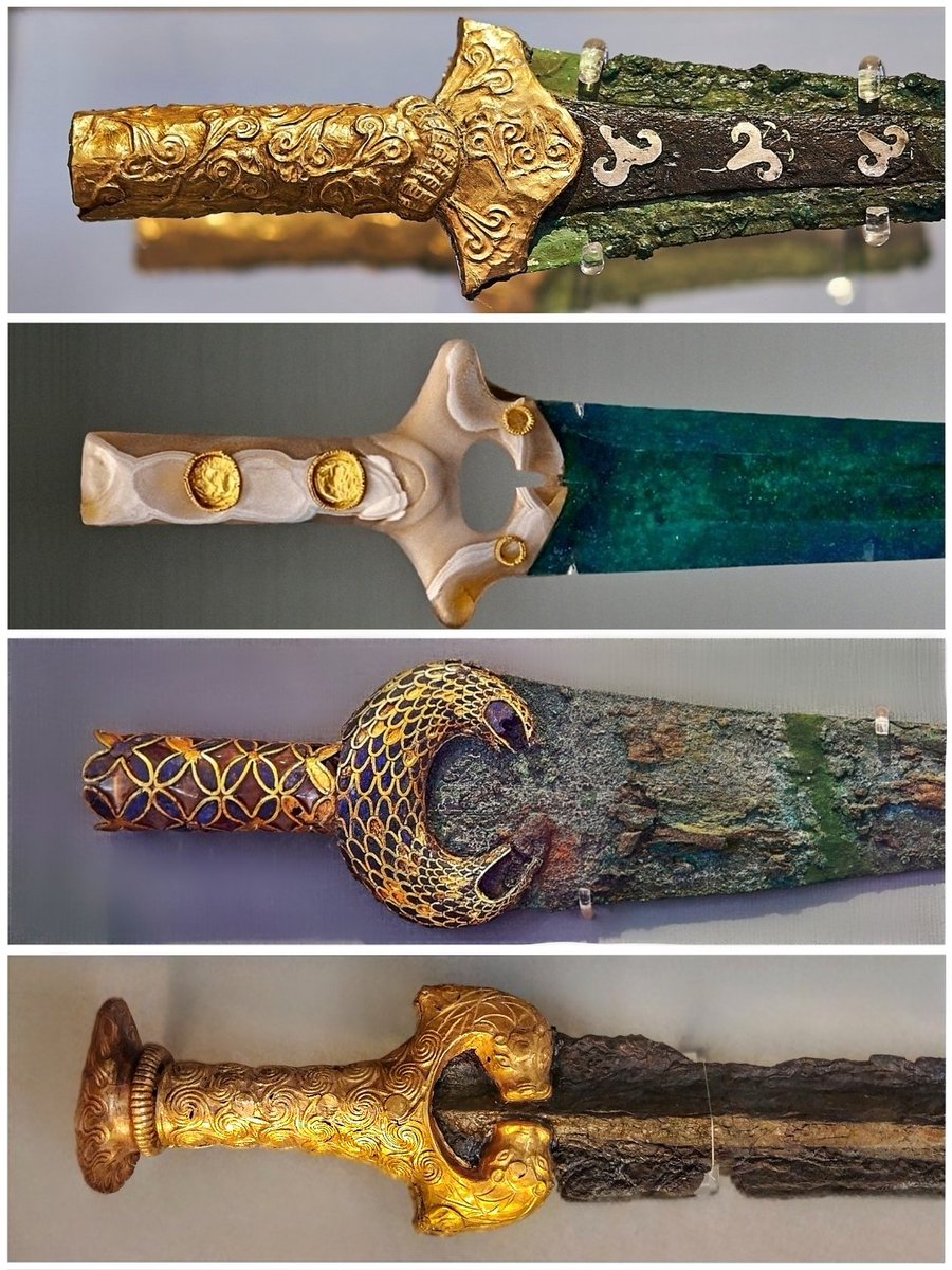 Mycenaean daggers/swords, 16th - 14th century BC

National Archaeological Museum, Athens