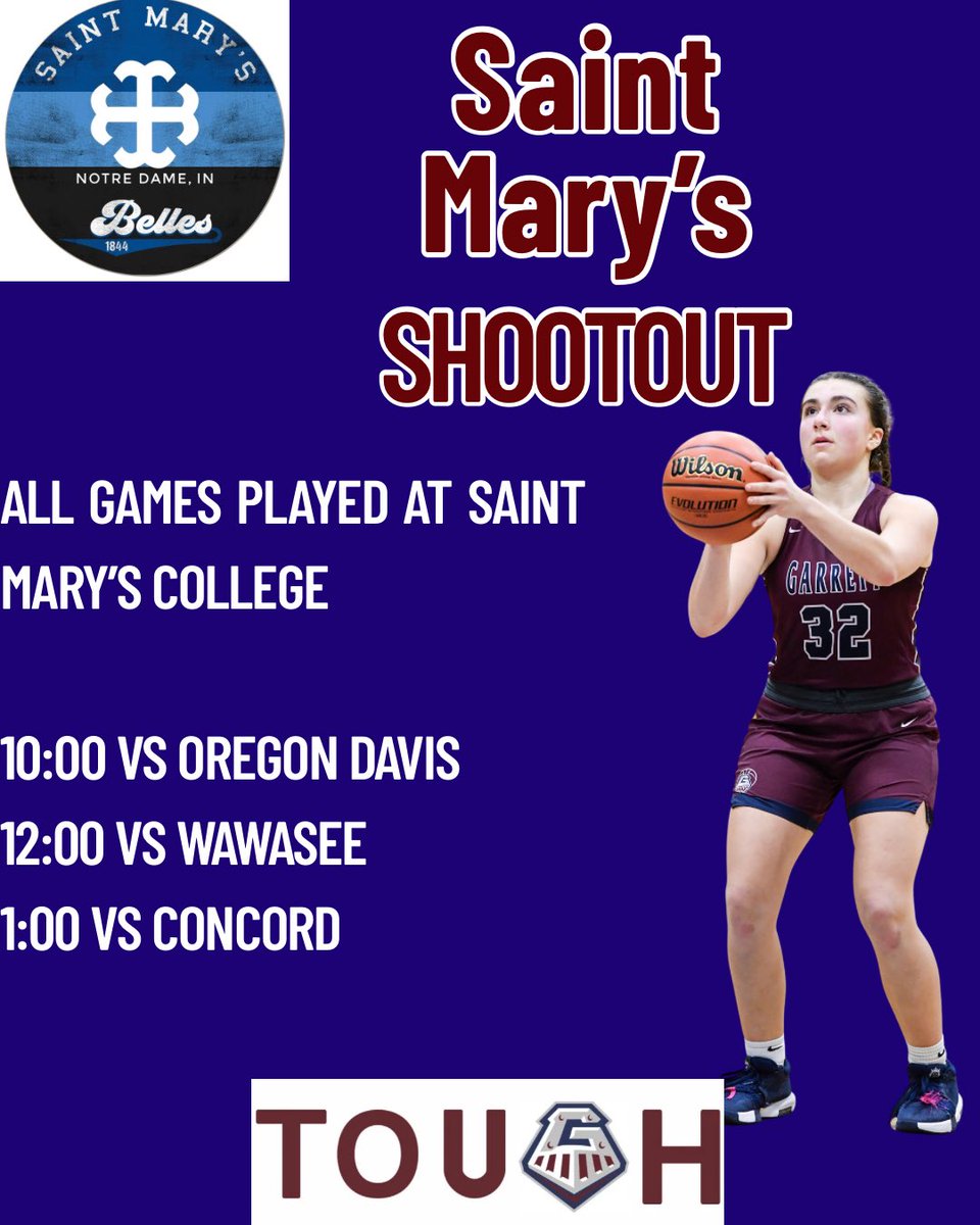 Garrett Girls Basketball (@ghsladyhoops) on Twitter photo Another opportunity to compete and grow together tomorrow as we head to <a href="/SMC_Basketball/">Belles Basketball</a> for our second shootout! #TOUGH Another opportunity to compete and grow together tomorrow as we head to <a href="/SMC_Basketball/">Belles Basketball</a> for our second shootout! #TOUGH