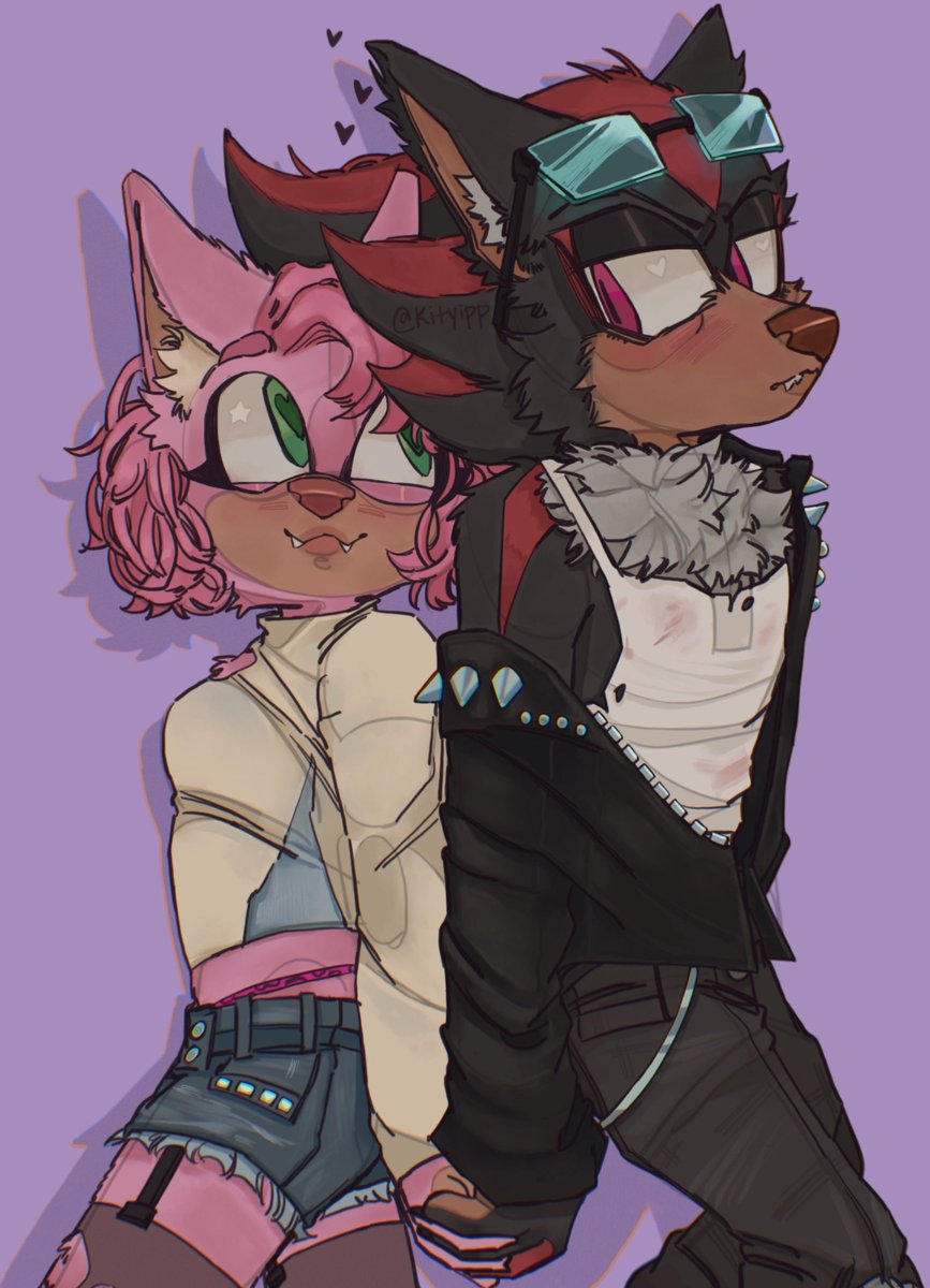 Kityipp's tweet image. An unstoppable duo 👯♀️💅
#SonicTheHedgehog #amyrose #ShadowTheHedgehog #shadamy #sonicfanart
