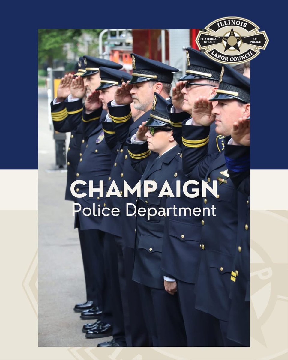 Shoutout to our members at Champaign Police Department! Head to their page to see all that they participated in for Police Week last month! 👮‍♂️