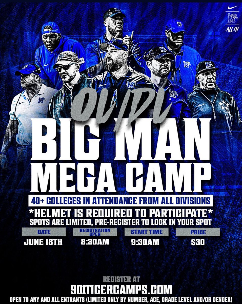 Sheriff Wolfe (@wolfesheriff) on Twitter photo Thanks to <a href="/MonahanBrandyn/">Brandyn Monahan</a> for reaching out and inviting me to the Big Man Mega Camp!
<a href="/CoachCoger/">Caleb Coger</a> <a href="/CoachSteely/">Andrew Steely</a> <a href="/Coach_Grimmett/">Dustin Grimmett</a> <a href="/Coachjtolleson/">Jr Tolleson</a> <a href="/CoachLeCroix/">Granville T. LeCroix</a> Thanks to <a href="/MonahanBrandyn/">Brandyn Monahan</a> for reaching out and inviting me to the Big Man Mega Camp!
<a href="/CoachCoger/">Caleb Coger</a> <a href="/CoachSteely/">Andrew Steely</a> <a href="/Coach_Grimmett/">Dustin Grimmett</a> <a href="/Coachjtolleson/">Jr Tolleson</a> <a href="/CoachLeCroix/">Granville T. LeCroix</a>
