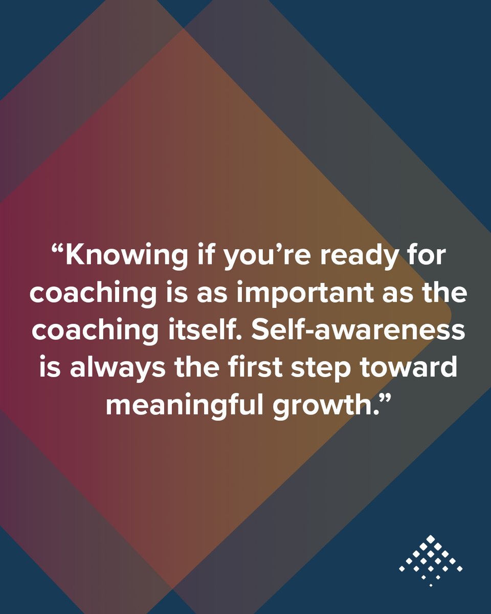Blog link - tinyurl.com/2jwpu8kd
Not everyone is at the right moment to benefit from coaching, and that's perfectly okay! Understanding your readiness can save you time, money, and frustration while setting you up for success when the time is right.
