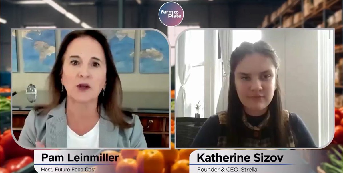 In a recent episode of the Future Food Cast, Pennovation alum Katherine Sizov, CEO &amp; Founder of Strella, discussed the pivotal role that real-time data plays in actively combating food spoilage. Watch and listen to the complete episode: bit.ly/4mYKlzH