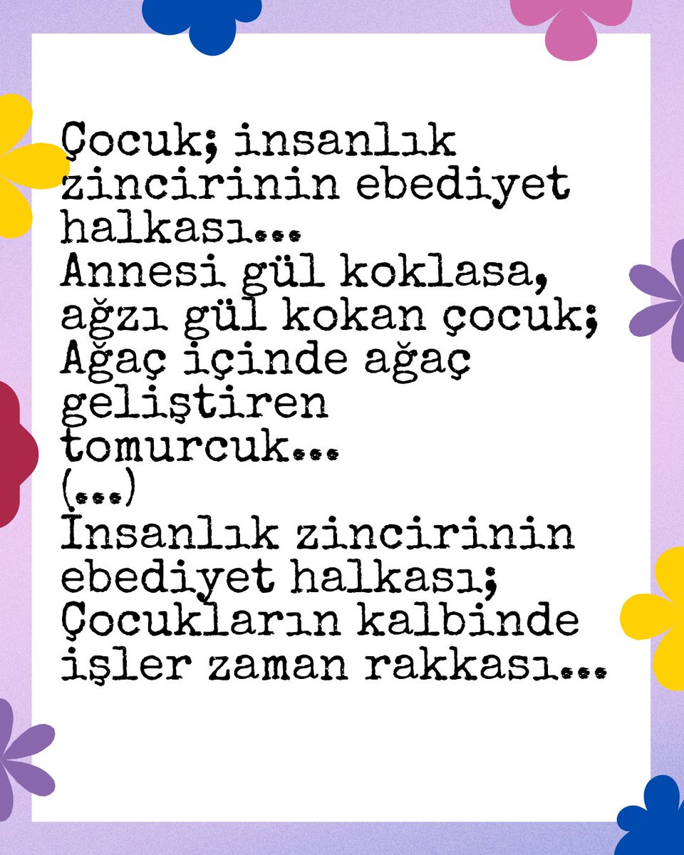Gelecek Sayı Hakkında - 125. SAYI

Çocuk; insanlık zincirinin ebediyet halkası...

Eserler, 16-30 Haziran 2025 tarihleri arasında, "Kardelen'de yayınlanması talebiyle" Word dosyası olarak (kardelen@kardelendergisi.com) adresine gönderilmeli.