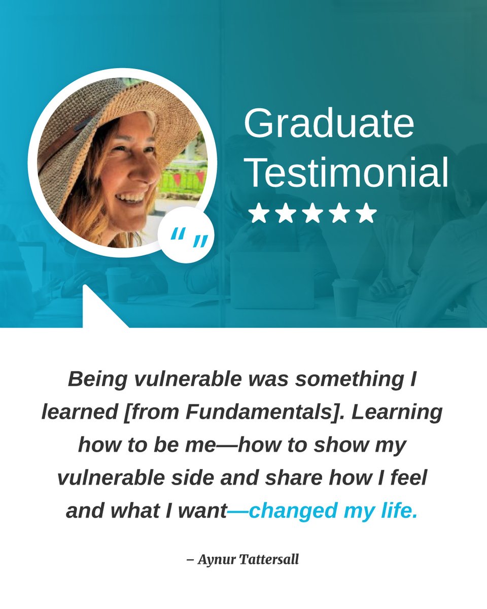 CoactiveLeaders's tweet image. Author Aynur Tattersall said after completing the Fundamentals course, “...coaching is actually about mastering your own life.”

This course is for anyone who wants to embrace a better way of being.

Sign up today at bit.ly/4kqktuW

#CoActive #CPCC #CoachTraining