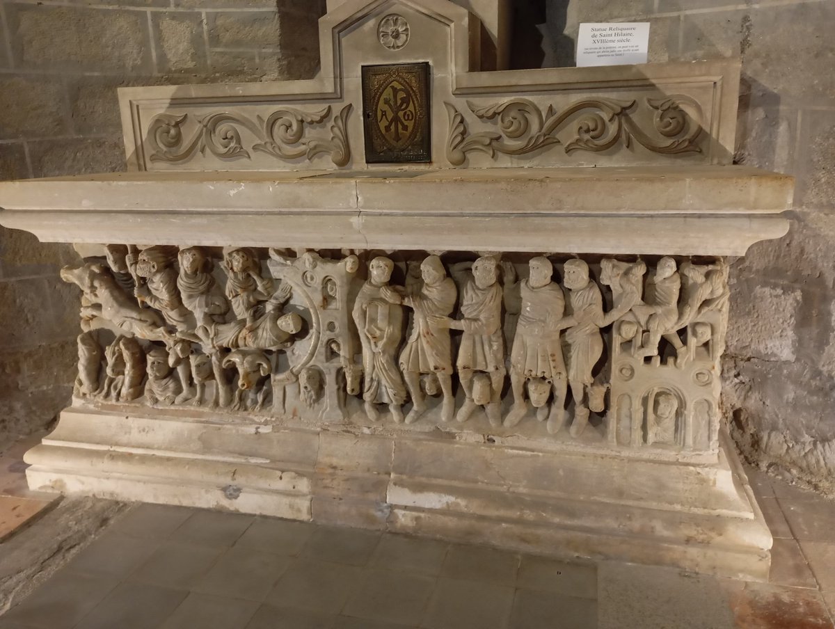 A la darrera sortida vàrem fer una visita a Saint Hilaire d'Aude, per admirar l'obra del Mestre de Cabestany