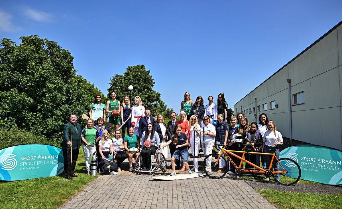 📢 Celebrating 20 Years of Women in Sport investment! 
 
Today saw the gathering of National Governing Bodies welcoming €4m in funding to be invested under the Women in Sport Programme for 2025. 

The allocation - announced by Minister for Culture, Communications and Sport