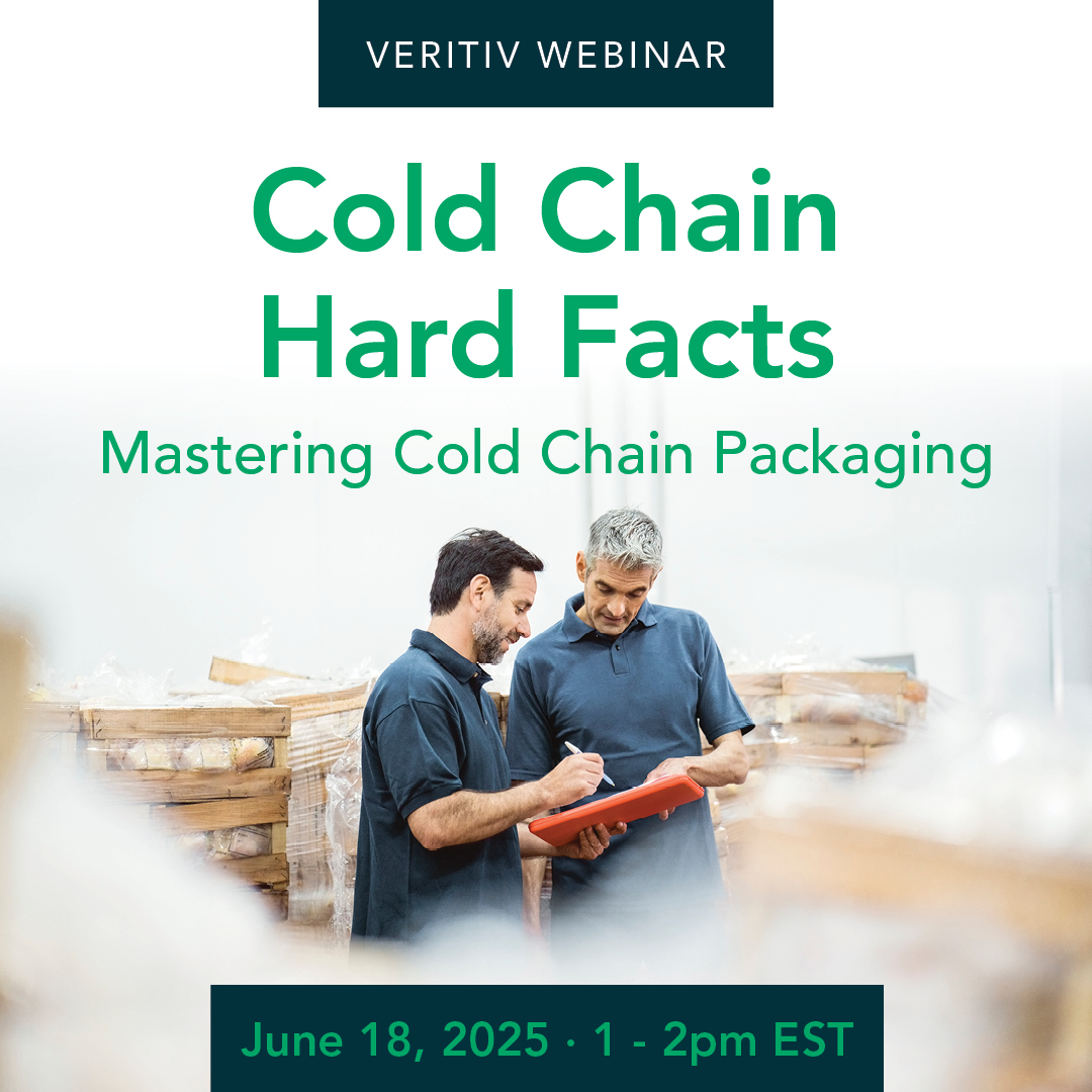 Join Veritiv for a webinar diving into the latest market trends in #ColdChain #packaging, including demand for #sustainability, #innovation, and more. Don’t miss your chance to see how we deliver high-performing temperature solutions: bit.ly/3Hswly5.