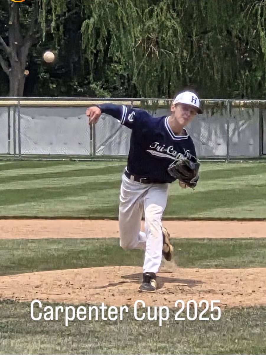 Class of 2026 RHP Mike Romsteadt pitching in the 2025 Carpenter Cup Classic. Congrats Mike! Representing Highland  Baseball⚾️⚾️ <a href="/Mromsteadt/">Mike Romsteadt</a> <a href="/Highland2base/">DJGORE2</a> <a href="/CarpenterCupBB/">Carpenter Cup Classic Baseball</a>