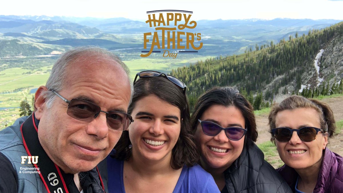 Happy Father’s Day! We’re celebrating all the dads who build, teach, and inspire—like Prof. Ibrahim Tansel, whose daughters pursued engineering &amp; medicine:
💬 “Our conversations sparked their curiosity... Through their eyes, I’ve gained new perspectives.”
#FathersDay #PantherDad