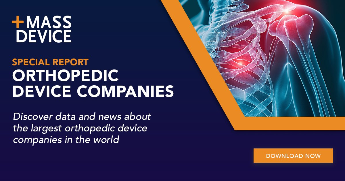 Medical Design & Outsourcing (@medtechdaily) on Twitter photo .<a href="/MassDevice/">MassDevice</a>'s new Orthopedic Device Companies Special Report breaks down the financials, tech platforms, M&A moves, and strategies of the world’s 10 largest orthopedic companies — plus a roundup of top news from AAOS 2025. Download your free copy today: massdevice.com/massdevices-or… .<a href="/MassDevice/">MassDevice</a>'s new Orthopedic Device Companies Special Report breaks down the financials, tech platforms, M&A moves, and strategies of the world’s 10 largest orthopedic companies — plus a roundup of top news from AAOS 2025. Download your free copy today: massdevice.com/massdevices-or…
