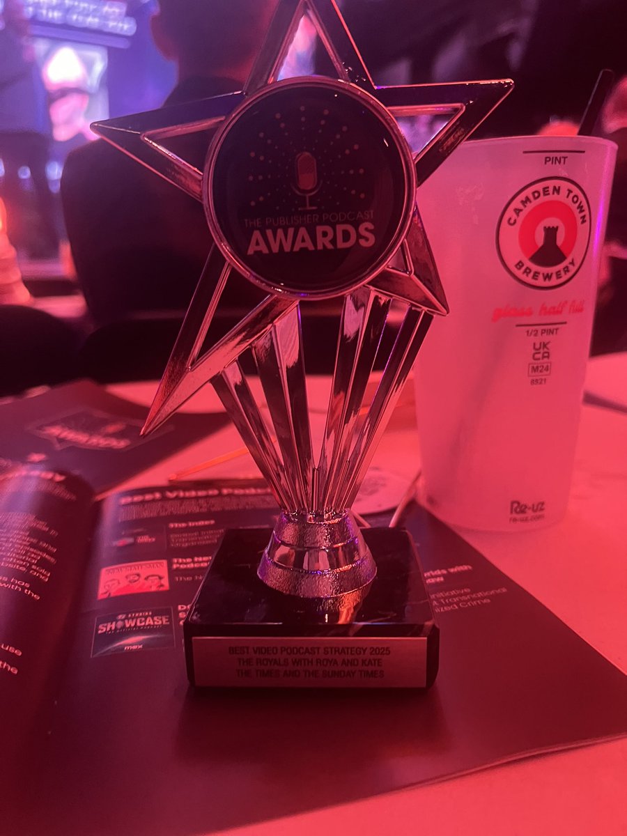 morgan (@morganburdick1) on Twitter photo I’m now an award winning video producer!
What an honour to win best video strategy at the Podcast Publisher awards for The Royals 💜
There’s so many people to thank, but especially <a href="/KateMansey/">Kate Mansey</a> and <a href="/RoyaNikkhah/">Roya Nikkhah</a> for trusting me with their faces, <a href="/thetimes/">The Times and The Sunday Times</a> Times podcast team 1/2 I’m now an award winning video producer!
What an honour to win best video strategy at the Podcast Publisher awards for The Royals 💜
There’s so many people to thank, but especially <a href="/KateMansey/">Kate Mansey</a> and <a href="/RoyaNikkhah/">Roya Nikkhah</a> for trusting me with their faces, <a href="/thetimes/">The Times and The Sunday Times</a> Times podcast team 1/2