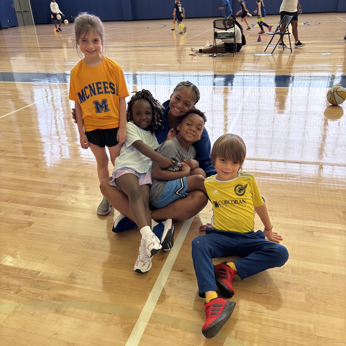 Future stars learning from the Cowgirls‼️

#GeauxPokes