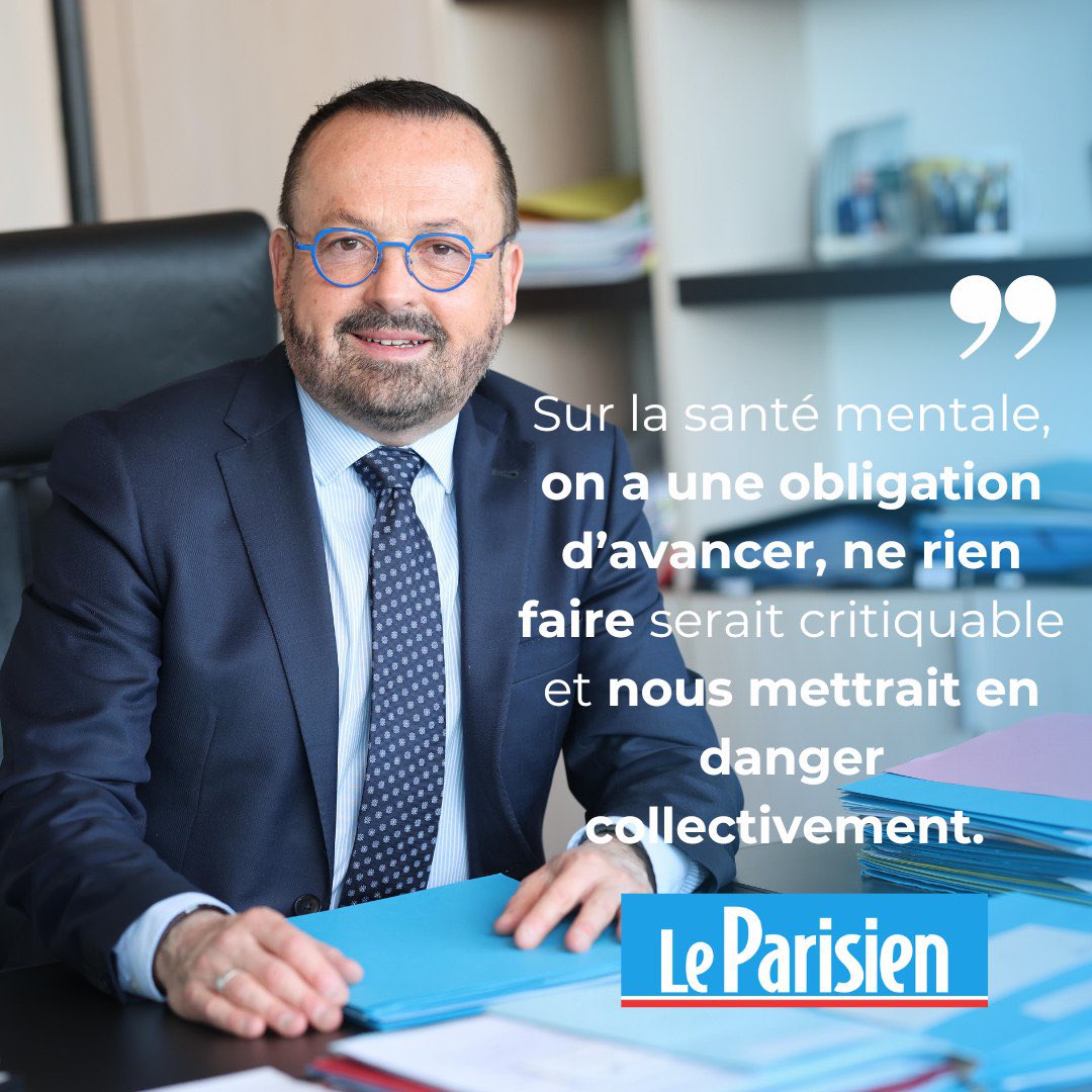 Dr. Yannick Neuder (@yannickneuder) on Twitter photo 📲 Retrouvez mon entretien dans <a href="/le_Parisien/">Le Parisien</a> au sujet du plan #santé mentale que j’ai présenté aujourd’hui :
→ « La situation est trop grave, il faut des leviers immédiats » : Yannick Neuder dévoile le plan santé mentale bit.ly/4jMN8JC 📲 Retrouvez mon entretien dans <a href="/le_Parisien/">Le Parisien</a> au sujet du plan #santé mentale que j’ai présenté aujourd’hui :
→ « La situation est trop grave, il faut des leviers immédiats » : Yannick Neuder dévoile le plan santé mentale bit.ly/4jMN8JC