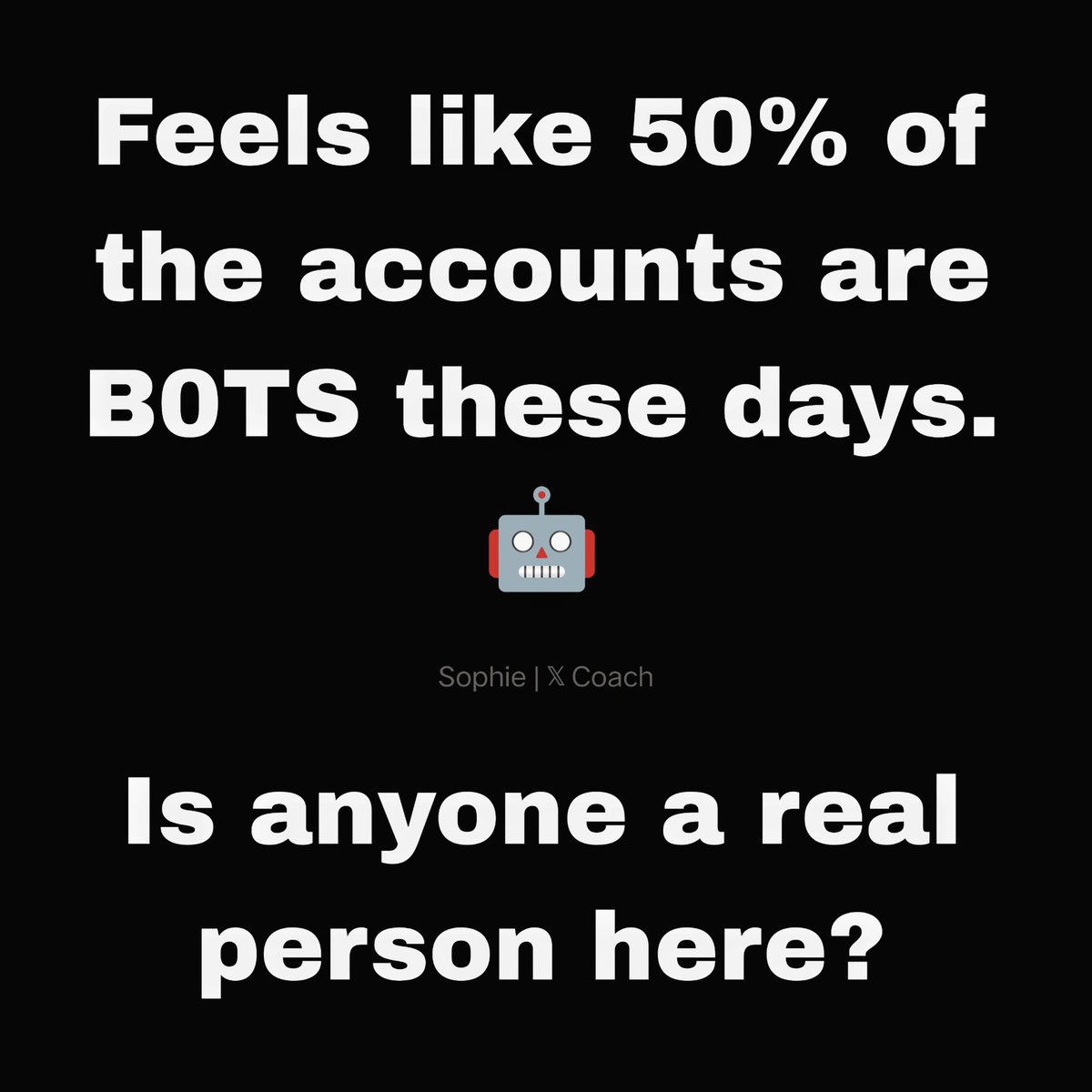 Are you a reaI person? 🤖