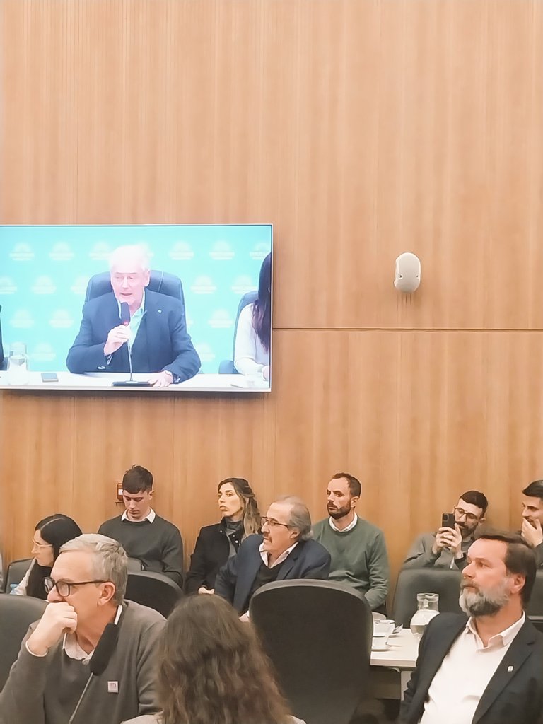 ArancibiaRodrig's tweet image. Reunión de Comisión de Agricultura y Ganadería del día de hoy.
