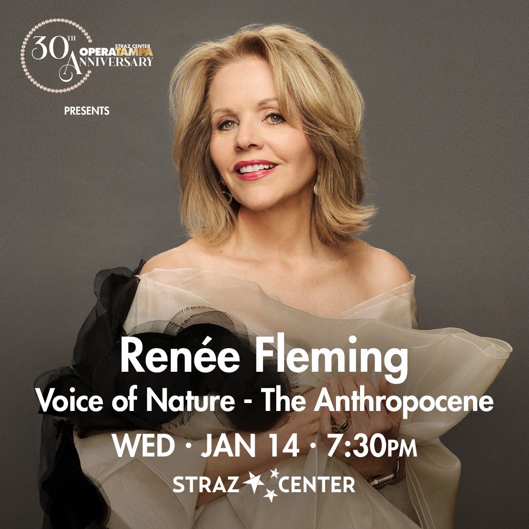 Straz Center (@strazcenter) on Twitter photo PRESALE ALERT! Use code STAR to get tickets for <a href="/ReneeFleming/">Renee Fleming</a>: Voice of Nature – The Anthropocene now.
🎫: strazcenter.org/events/2526-se… <a href="/OperaTampa/">Opera Tampa</a> PRESALE ALERT! Use code STAR to get tickets for <a href="/ReneeFleming/">Renee Fleming</a>: Voice of Nature – The Anthropocene now.
🎫: strazcenter.org/events/2526-se… <a href="/OperaTampa/">Opera Tampa</a>