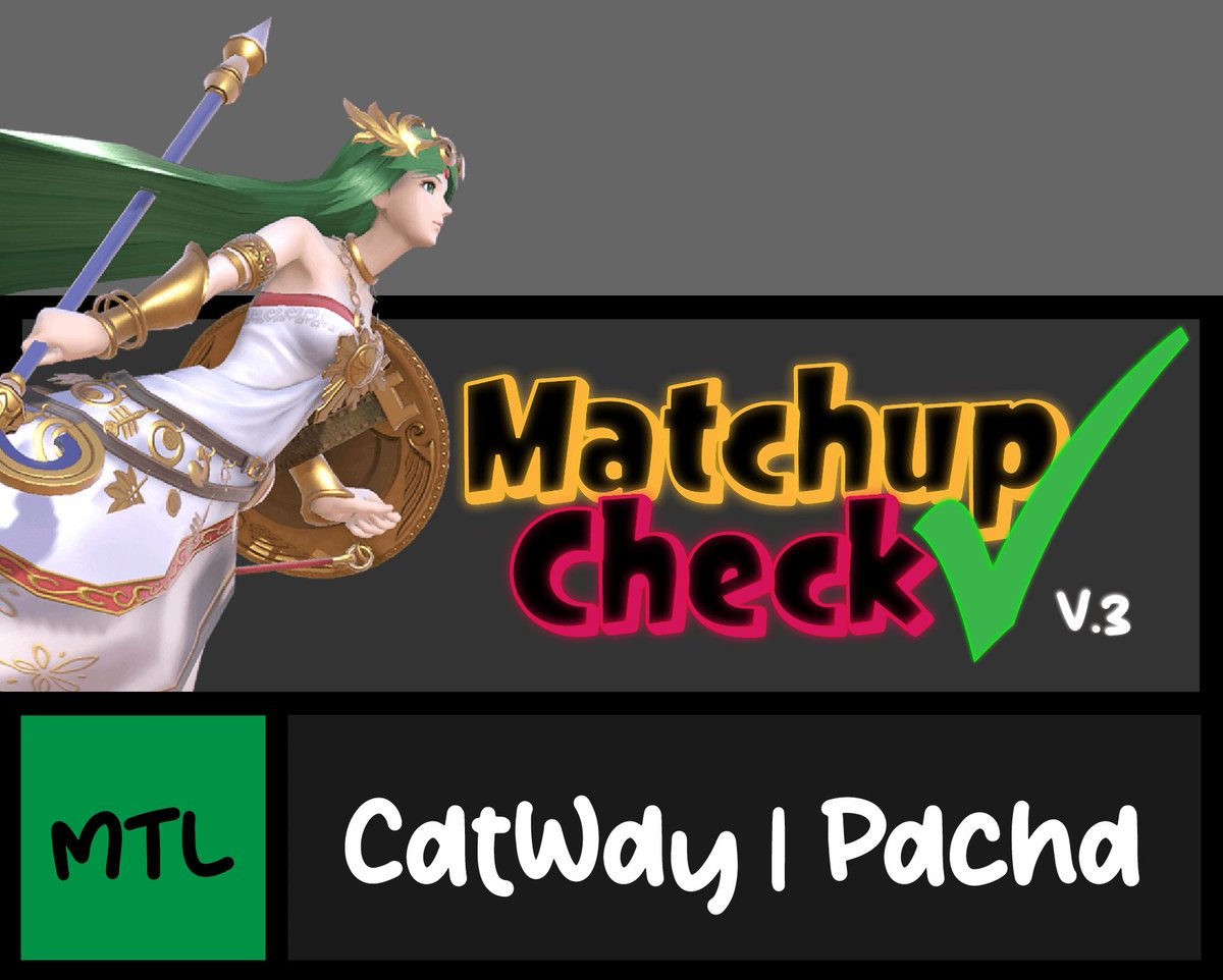 Exoga (@exoga_) on Twitter photo Le meilleur Palutena au Canada, <a href="/PachaBitch/">NE | Pacha</a> , est inscrit pour matchup check le 19 juillet!
Le normal fee finit le 11 juillet, n'hésitez donc pas à vous inscrire!
start.gg/tournament/mat… Le meilleur Palutena au Canada, <a href="/PachaBitch/">NE | Pacha</a> , est inscrit pour matchup check le 19 juillet!
Le normal fee finit le 11 juillet, n'hésitez donc pas à vous inscrire!
start.gg/tournament/mat…