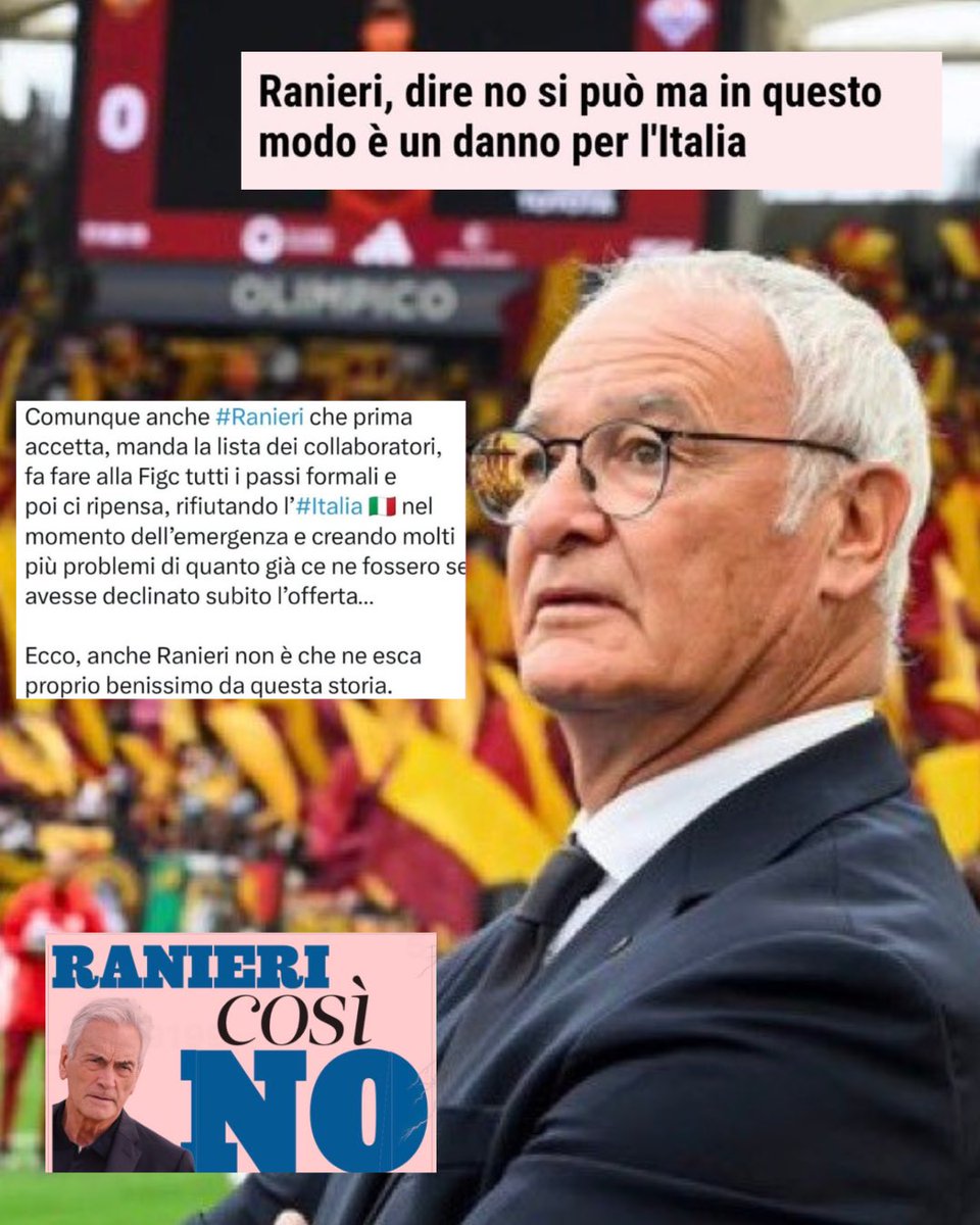 Non partecipiamo al Mondiale dal 2014.
Non vinciamo un Europeo Under 21 dal 2004.
Abbiamo stadi vecchi, brutti, che cadono a pezzi.
Produciamo più scandali che talenti.
Abbiamo club che fanno fatica ad iscriversi ai campionati.
Abbiamo una classe arbitrale di basso livello.

Però