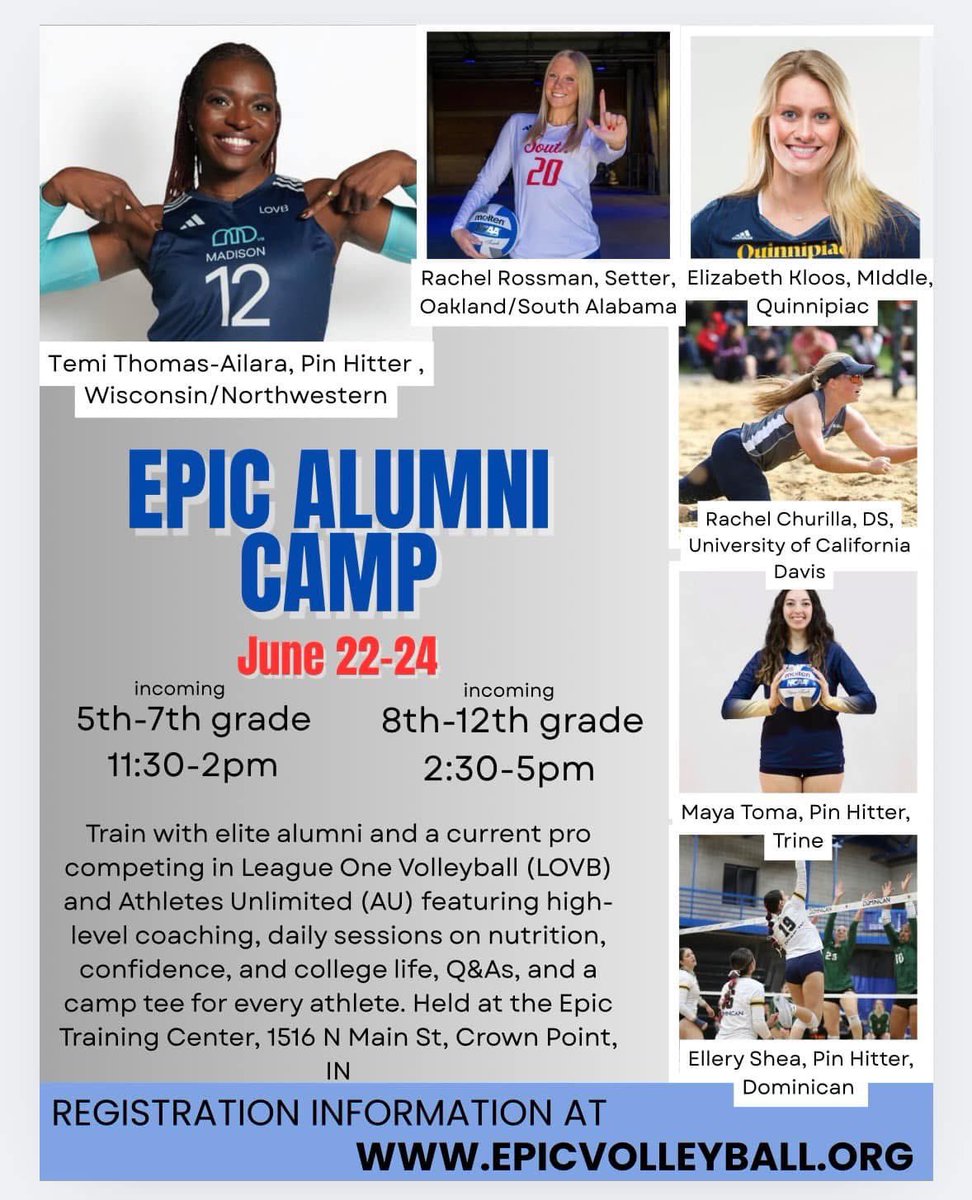 Here is a chance to be trained by former CP great Rachel Rossman!