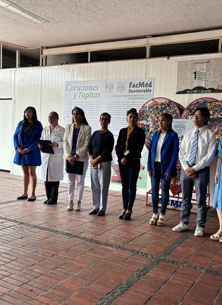 FacultadMedicinaUNAM (@facmedicinaunam) on Twitter photo “Dicen que no hay gesto pequeño si viene de corazón, y donar tapitas es un acto de amor por los demás, por nuestro planeta y futuro”, Dra. <a href="/gabrielaborray3/">GabrielaBorrayo</a> en la inauguración del 2º Foro FacMed Sostenible "Océanos sin plásticos", donde se donaron 180 kg de tapitas a <a href="/amancmexico/">AMANC México</a> “Dicen que no hay gesto pequeño si viene de corazón, y donar tapitas es un acto de amor por los demás, por nuestro planeta y futuro”, Dra. <a href="/gabrielaborray3/">GabrielaBorrayo</a> en la inauguración del 2º Foro FacMed Sostenible "Océanos sin plásticos", donde se donaron 180 kg de tapitas a <a href="/amancmexico/">AMANC México</a>