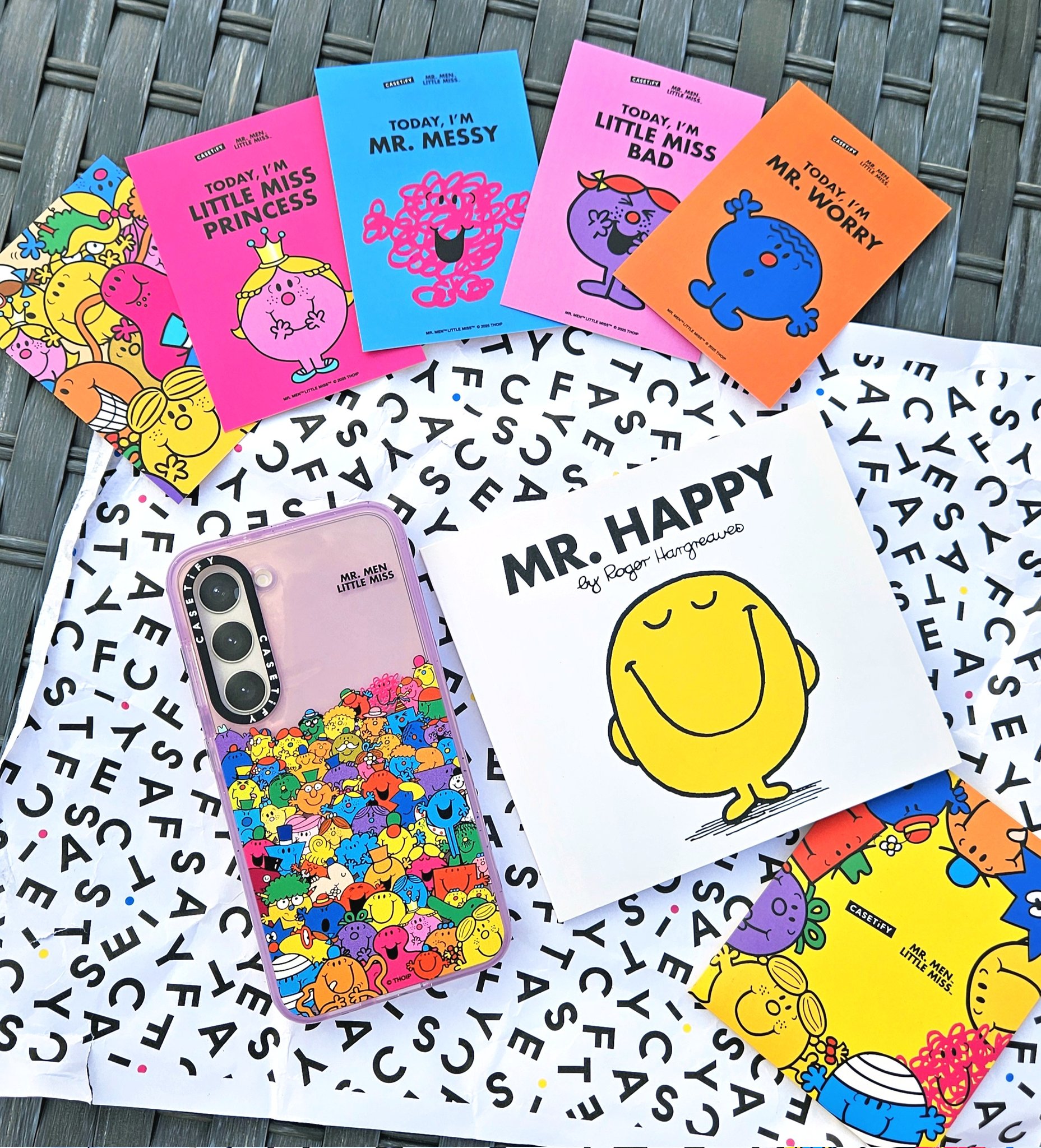 Mr. Men Little Miss Mr. Messy Case iPhone ケース MagSafe Mr Men and Little Miss x Skinnydip Little Miss Sunshine