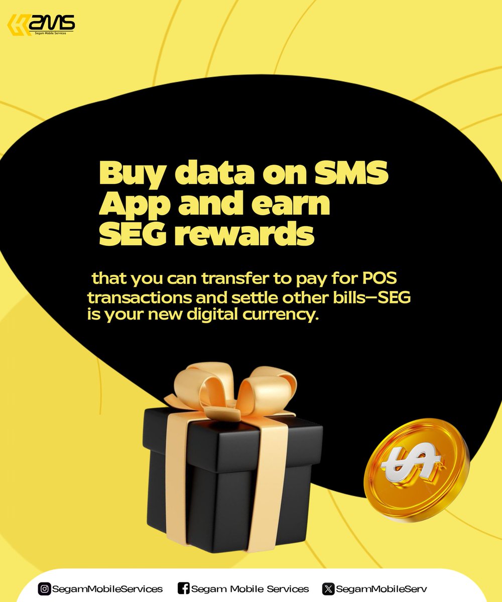 SegamMobileServ's tweet photo. SEG is the future. It's time to lock in now.

SMS app is coming to PlayStore soon.

#SEG #SMS #SMSapp #comingsoon https://t.co/kpMwAtsIAR