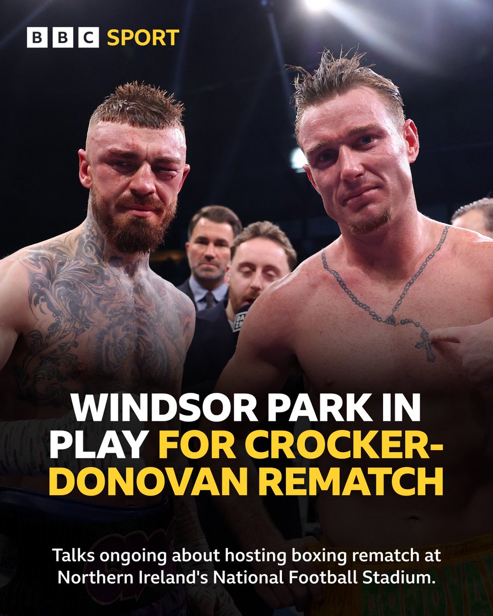 Will there be boxing at Windsor Park later this year?

#bbcboxing