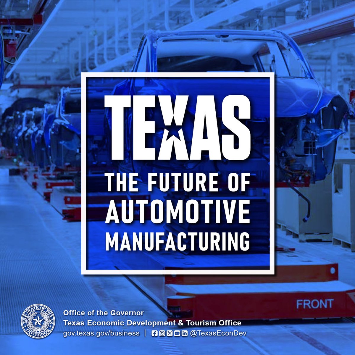 TexasEconDev's tweet image. Texas is home to global auto industry leaders! 🌎Tesla, Toyota, Aisin, General Motors, Peterbilt and more continue to choose Texas for their automotive manufacturing operations. Discover the power of the “Made in Texas” brand! Download the Texas #Automotive Industry Snapshot for…