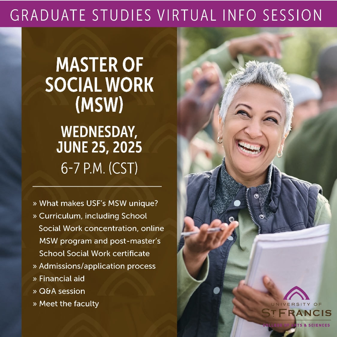 Learn more and register for this Wednesday's MSW info session at loom.ly/xGYMpwE