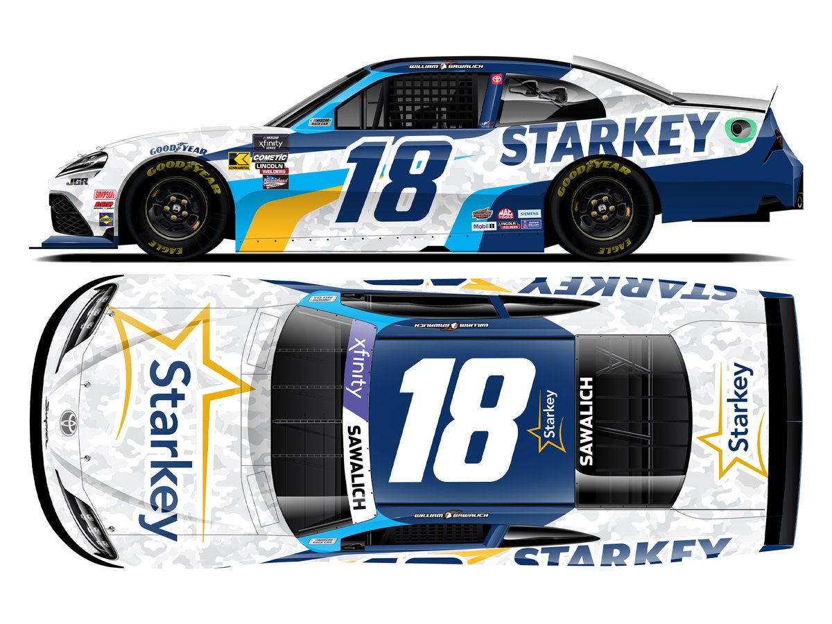 Pre-orders are open for the No. 18 William Sawalich Starkey die-cast! 

➡️ bit.ly/AllDiecast