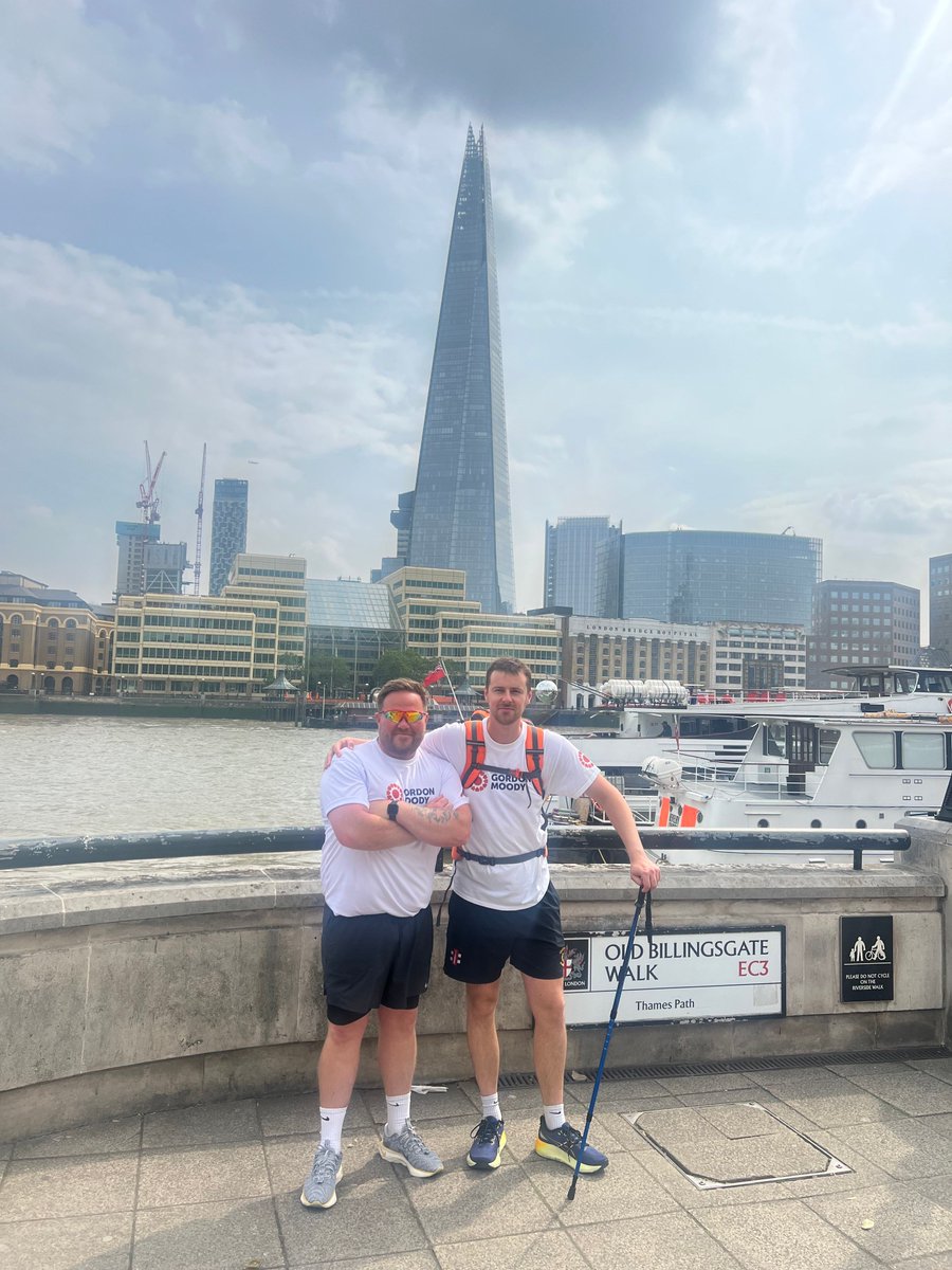 Alex made it to London yesterday on his incredible fundraising walk for Gordon Moody! He's walked miles to support those facing gambling harm, and it’s not too late to donate. Every bit helps! shorturl.at/EV5sV