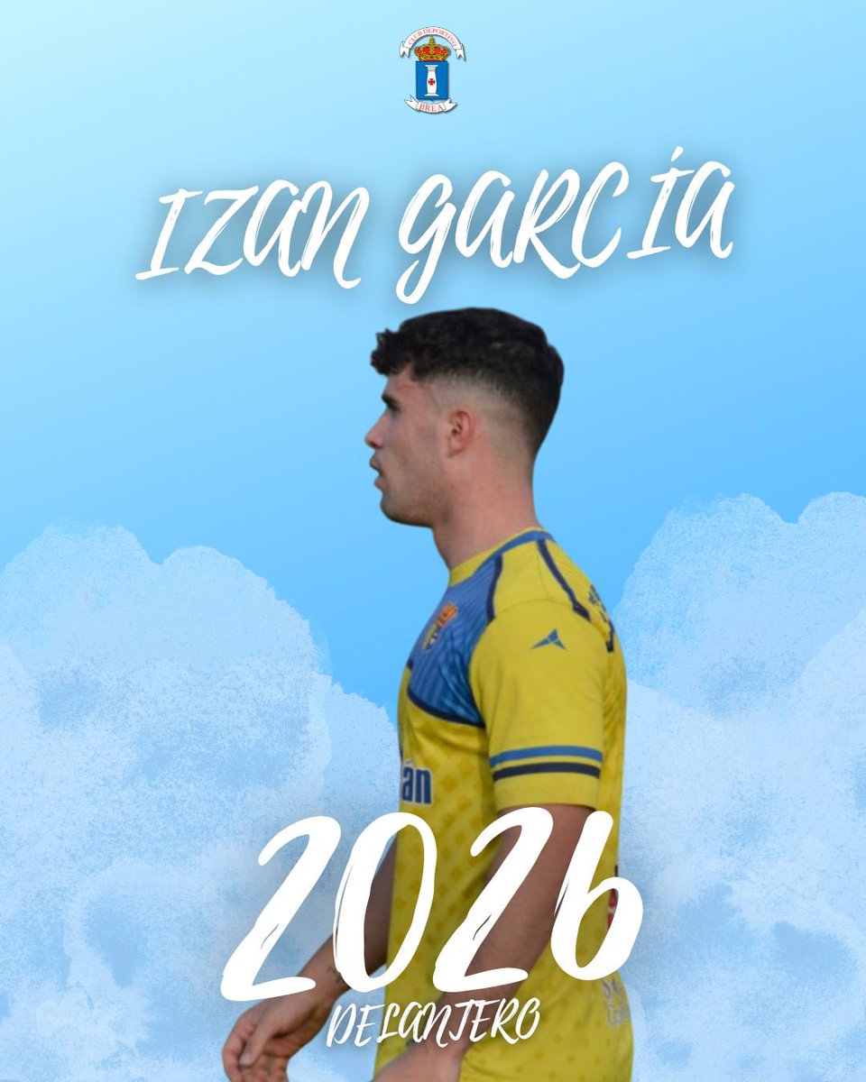 📯 | 𝗢𝗙𝗜𝗖𝗜𝗔𝗟

Izan García, nuevo delantero del CD Brea para la próxima temporada 2025/26

Llega procedente del Santa Anastasia, donde ha marcado 31 goles en las últimas 2 campañas ⚽️🔥

¡Bienvenido, <a href="/Izangarcia09/">Izan Garcia</a> ! 🤍💙