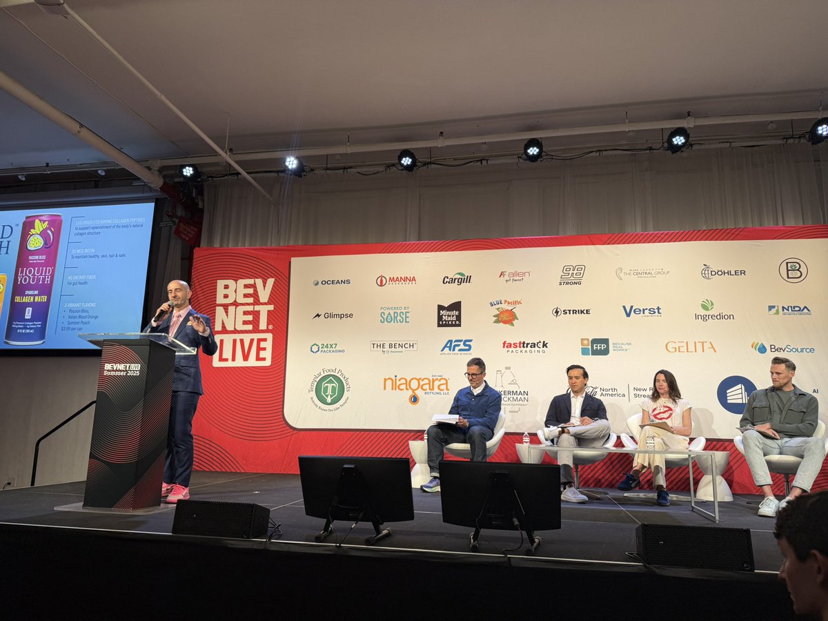 BevNET's tweet image. We’re starting the New Beverage Showdown semifinal round!

Watch live: bevnet.com/livestream/bev…

#BevNETLive #cpg #competition #beverage #pitch