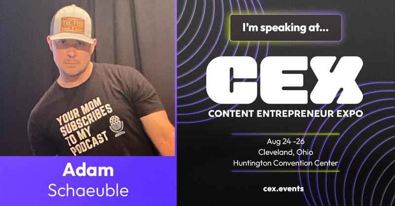 Tilt Publishing (@tiltpublishing) on Twitter photo 🎙️Speaker Spotlight: Adam Schaeuble
We're thrilled to welcome back Adam Schaeuble to #CEX25!
As the host of Podcast Business School, Adam doesn’t just talk podcasting—he lives it. He’s built a top 1% podcast in his niche, and at this year’s CEX, he’s pulling back the curtain on 🎙️Speaker Spotlight: Adam Schaeuble
We're thrilled to welcome back Adam Schaeuble to #CEX25!
As the host of Podcast Business School, Adam doesn’t just talk podcasting—he lives it. He’s built a top 1% podcast in his niche, and at this year’s CEX, he’s pulling back the curtain on