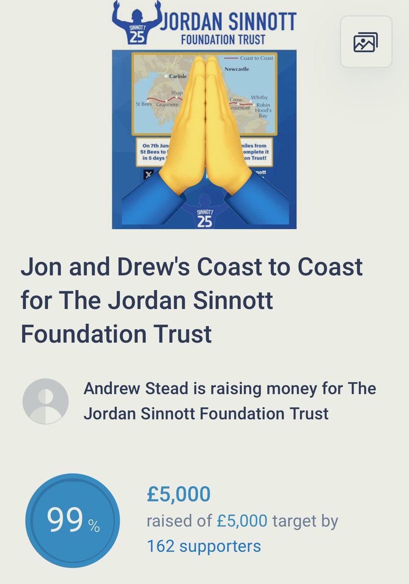 Jon Stead (@jonsteadsa) on Twitter photo Just about to get some well earned sleep so checked the total! You did it people £5,000 raised. Thank you so much for your support! In the coming days I will go through and thank as many as I can 🙌🏻 <a href="/JSFTrust/">The Jordan Sinnott Foundation Trust.</a> <a href="/Real_Drew_Stead/">Andrew Stead</a> Just about to get some well earned sleep so checked the total! You did it people £5,000 raised. Thank you so much for your support! In the coming days I will go through and thank as many as I can 🙌🏻 <a href="/JSFTrust/">The Jordan Sinnott Foundation Trust.</a> <a href="/Real_Drew_Stead/">Andrew Stead</a>